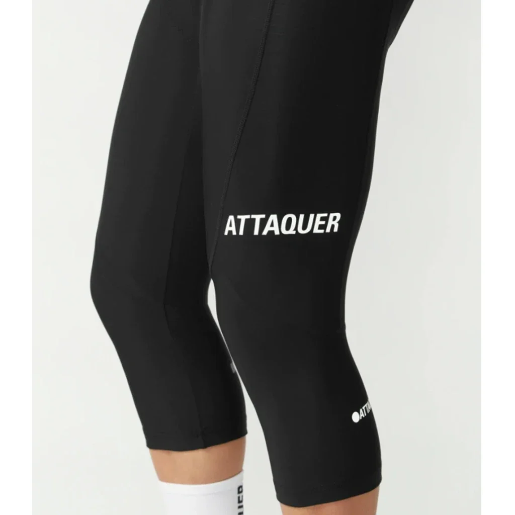 Cycling Bib Shorts - All Day 3/4 Bib Black/white Logo