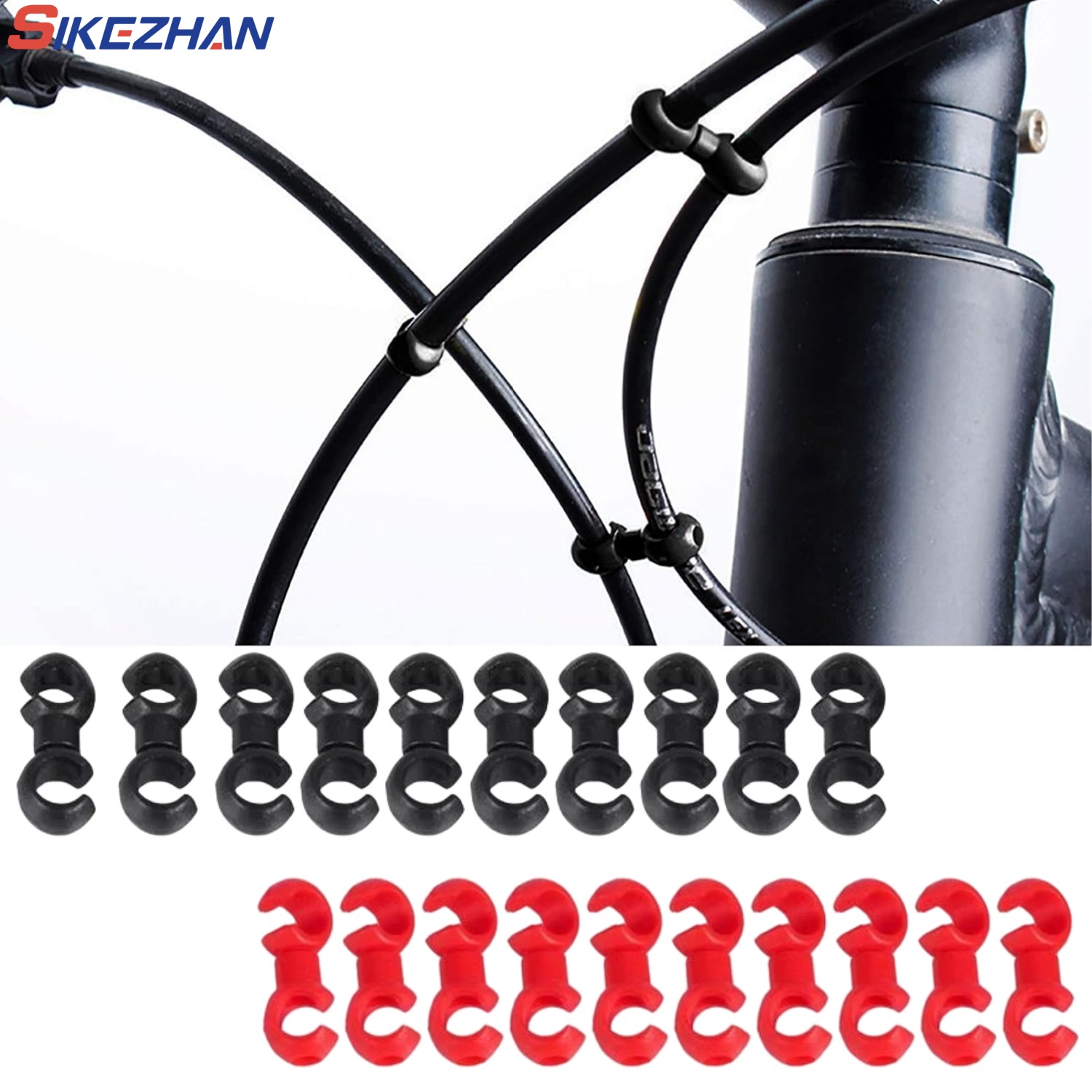 10pcs/set Bike Cross Line Clip - Cycling Gear Brands ulasan dan harga
