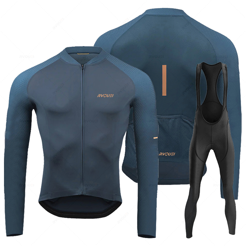 Rvouei Breathable Long Sleeve  - Cycling Bib Shorts ulasan dan harga