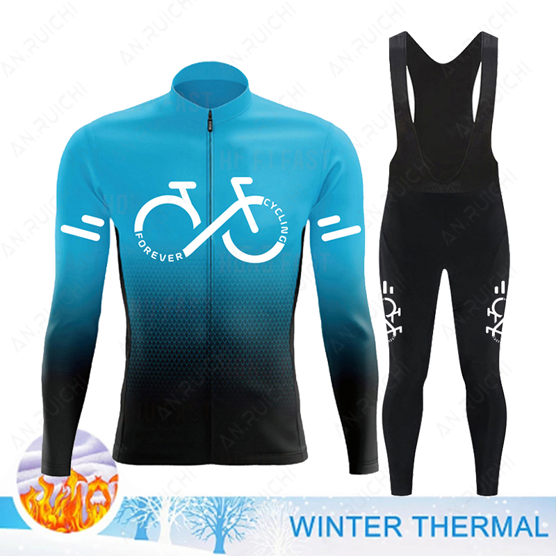 2023 Winter Thermal Fleece Cyc - Cycling Gear Jersey ulasan dan harga