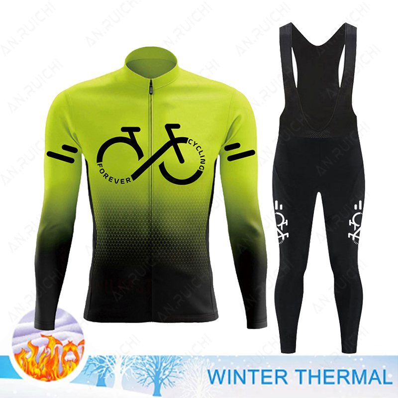 2023 Winter Thermal Fleece Cyc - Cycling Gear Jersey ulasan dan harga