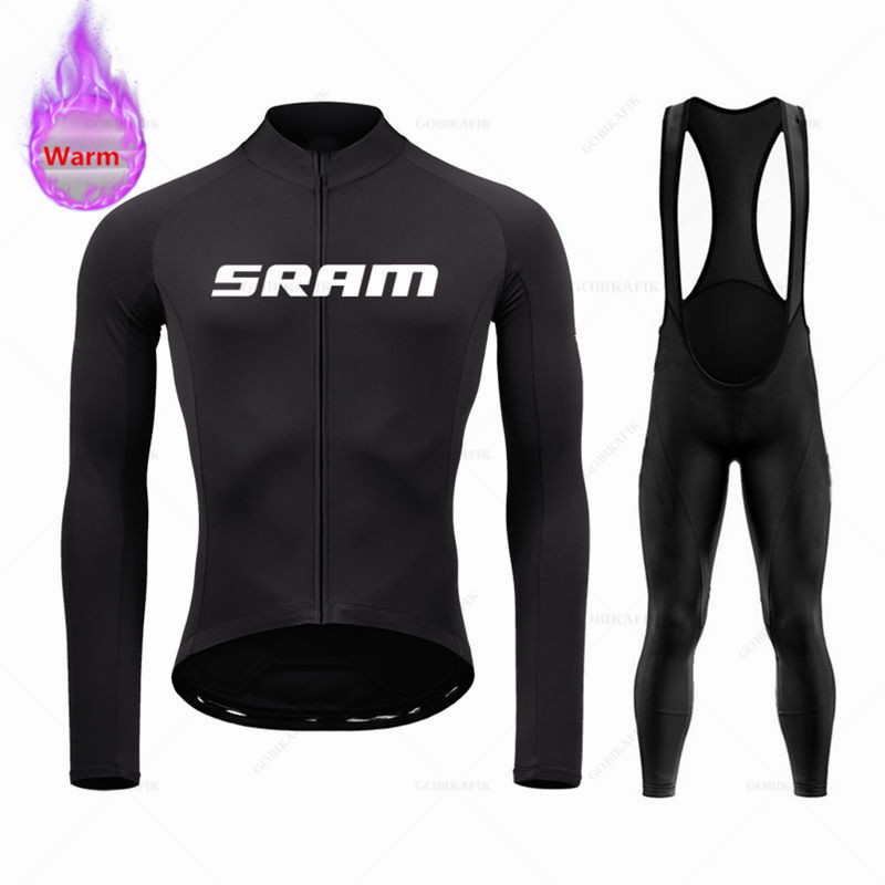 Sram Team Winter Long Sleeve T - Cycling Bib Shorts ulasan dan harga